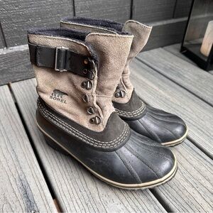 Sorel Fancy Lace II Winter Snow Boots NL2125-213 Womens Size 9